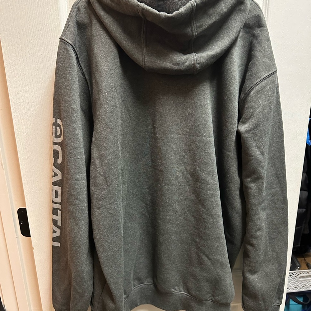 Carhartt Men's Gray Hoodie size L/ NWOT B81 - Picture 5 of 6